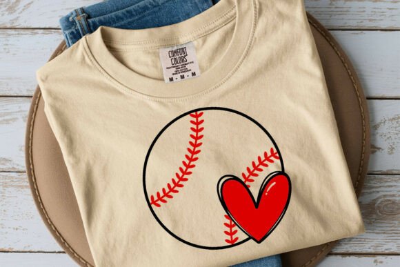 Baseball Heart SVG: A Versatile Graphic Design Asset for Crafters