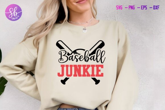 Baseball Junkit: A Playful Graphic Design Asset for Crafts and Local Branding
