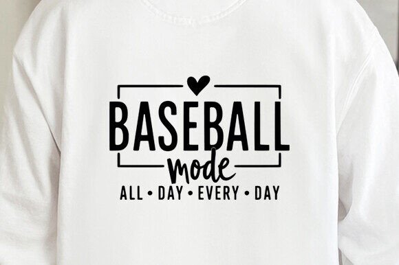 Baseball Mode SVG: A Graphic Design Asset for Crafting Strong Visual Identity