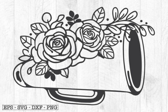 Cheerleading SVG & Megaphone Graphic Design Asset for Crafts and Commercial Projects
