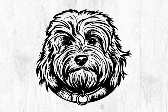 Golden Doodle SVG & Bernedoodle SVG for Crafts and Graphics