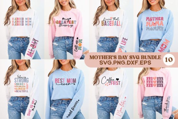 Mother’s Day Sleeve Png Bundle Review for Crafts and Graphics Sellers