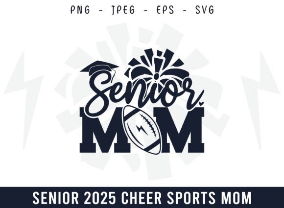 Proud Senior Cheer Football Mom Design Graphics and Crafts Review