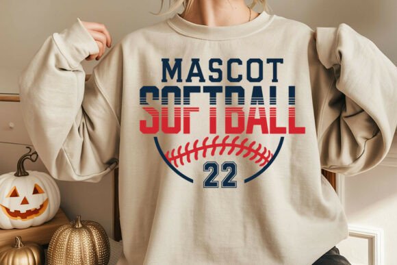 Softball Team Template, Softball SVG PNG for Crafts & Graphics
